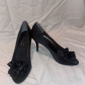 black heels